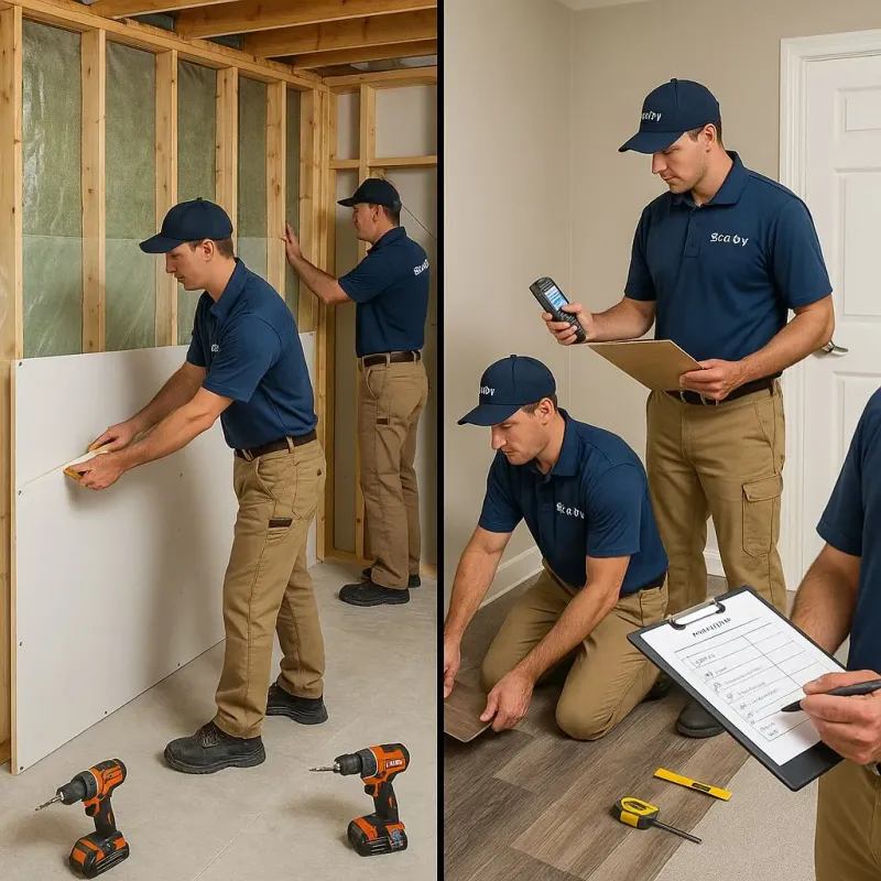 Repairs and Reconstruction process in Louisville, OH
