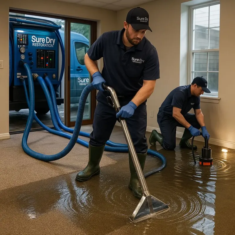 Water Extraction and Removal process in Louisville, OH